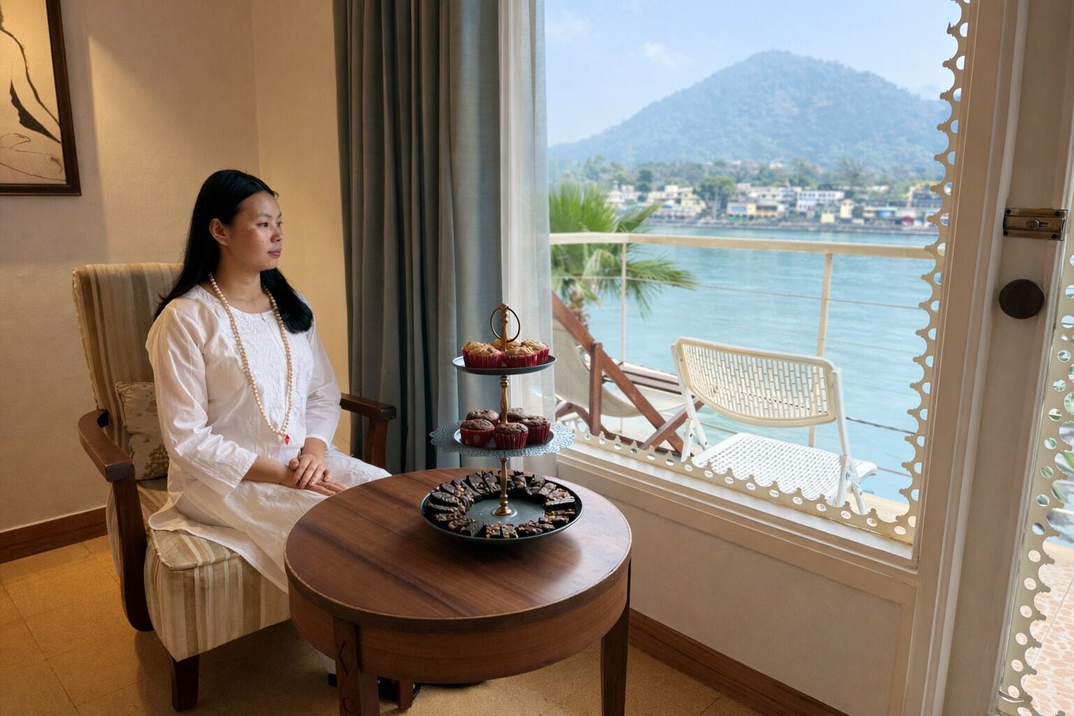 Premium Ganga view | Draps en coton égyptien, literie de qualité supérieure