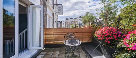 Tweepersoonskamer, terras (Room 1) | Terras