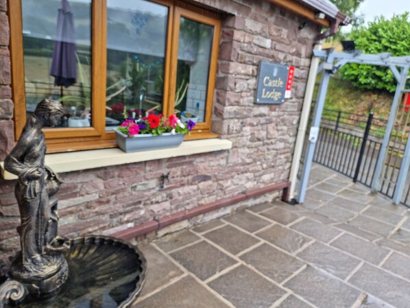 Façade de l’hébergement