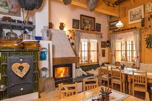 Lobby sitting area - Valašské chalupy (Velké Karlovice)