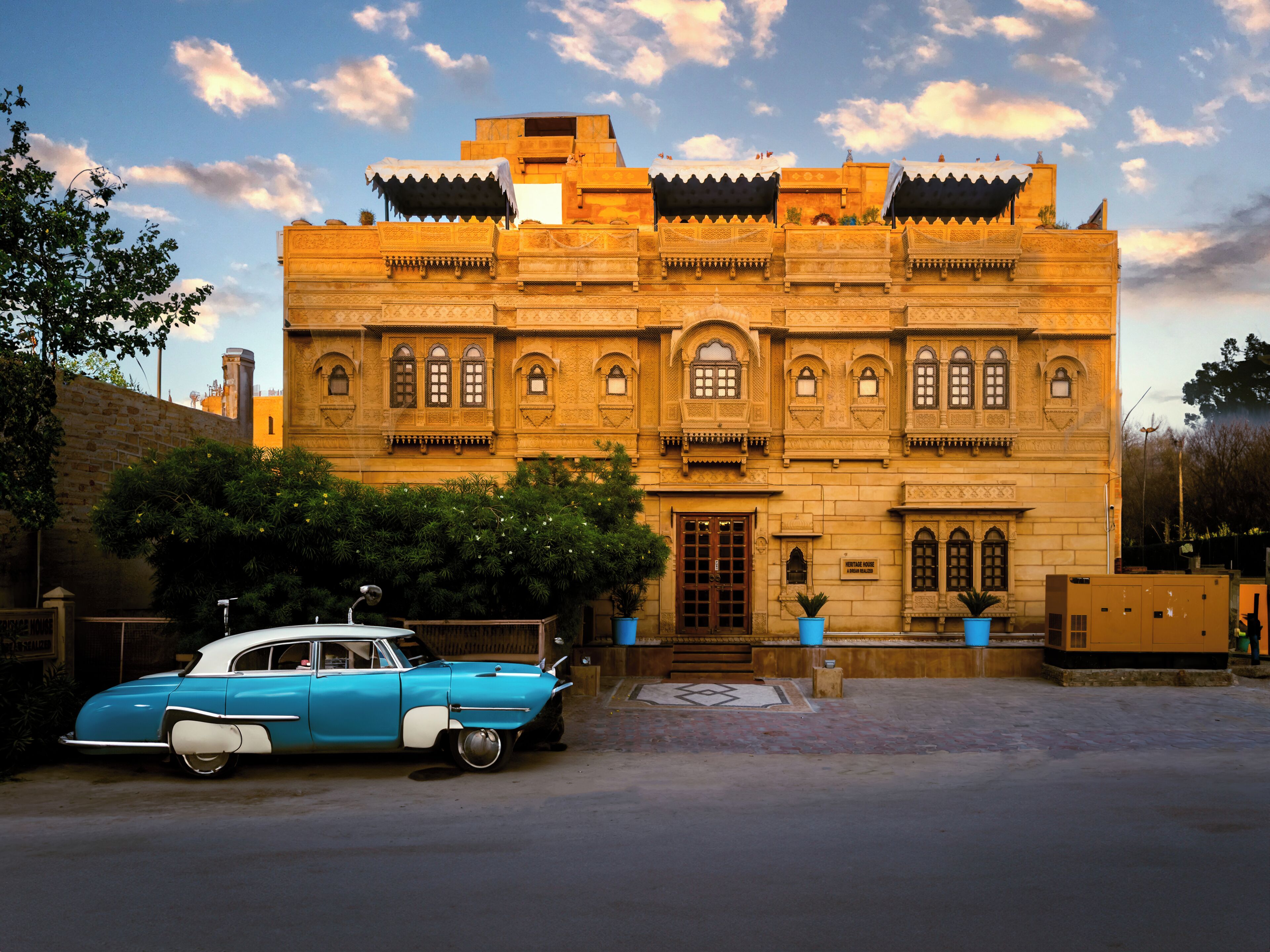 Fachada del alojamiento