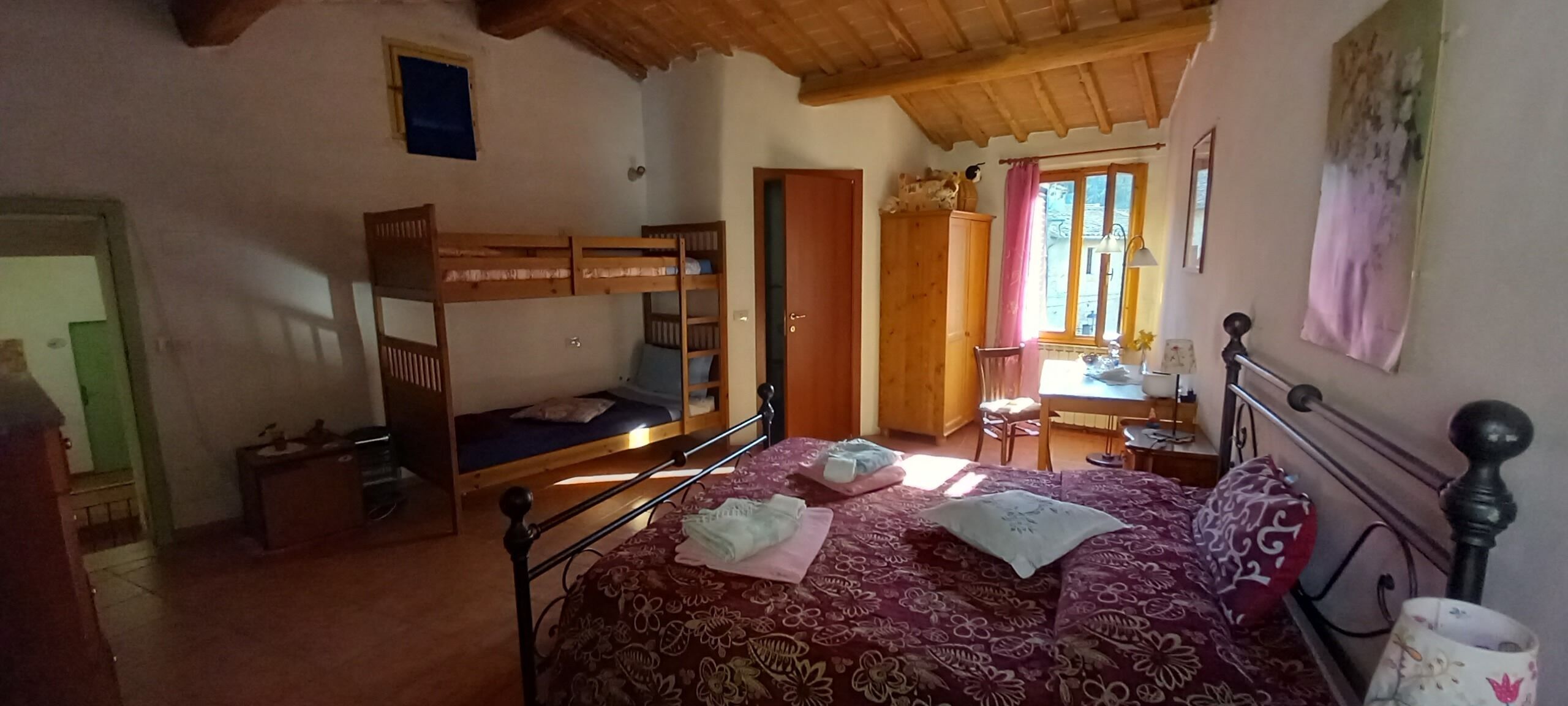 Family Room | Down comforters, minibar, desk, free WiFi