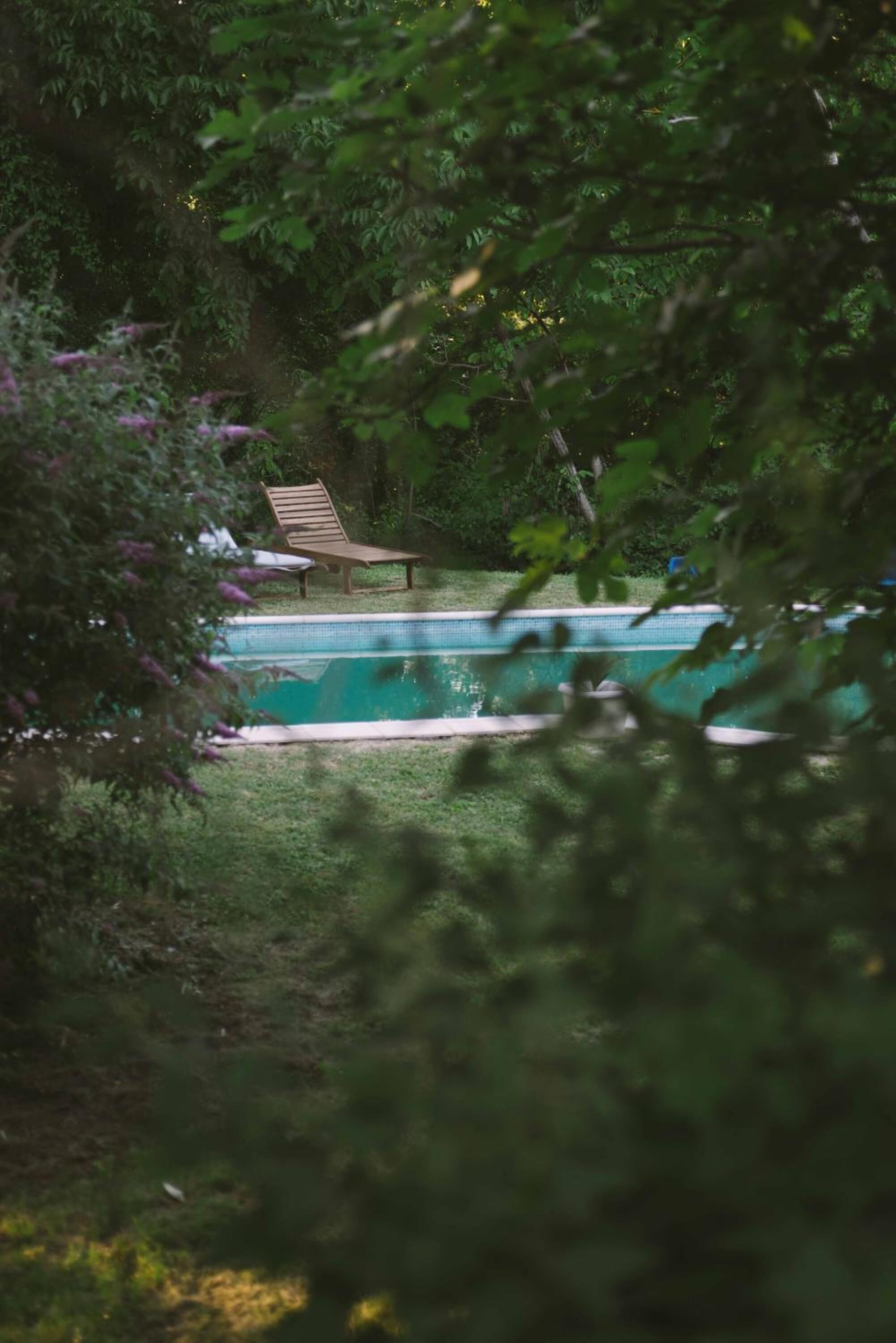 Seasonal outdoor pool