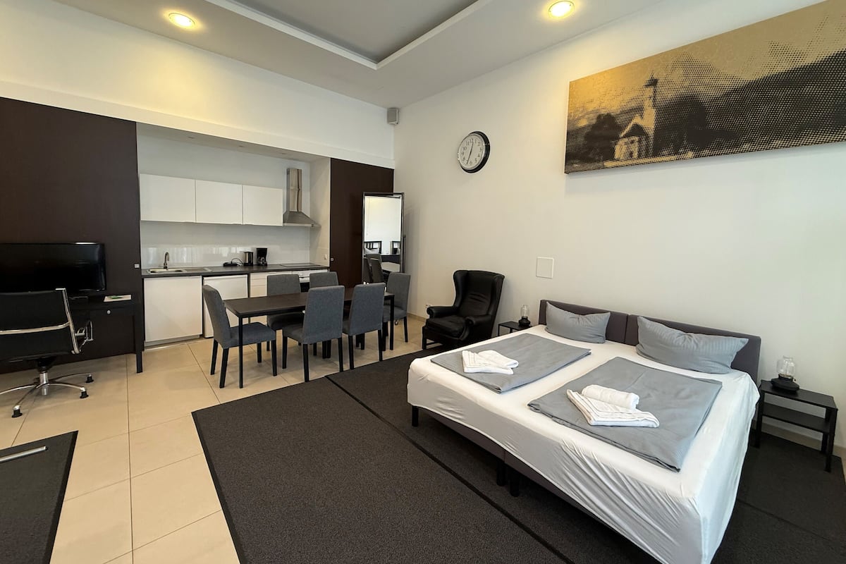 Hypo-allergenic bedding, iron/ironing board, free WiFi, bed sheets