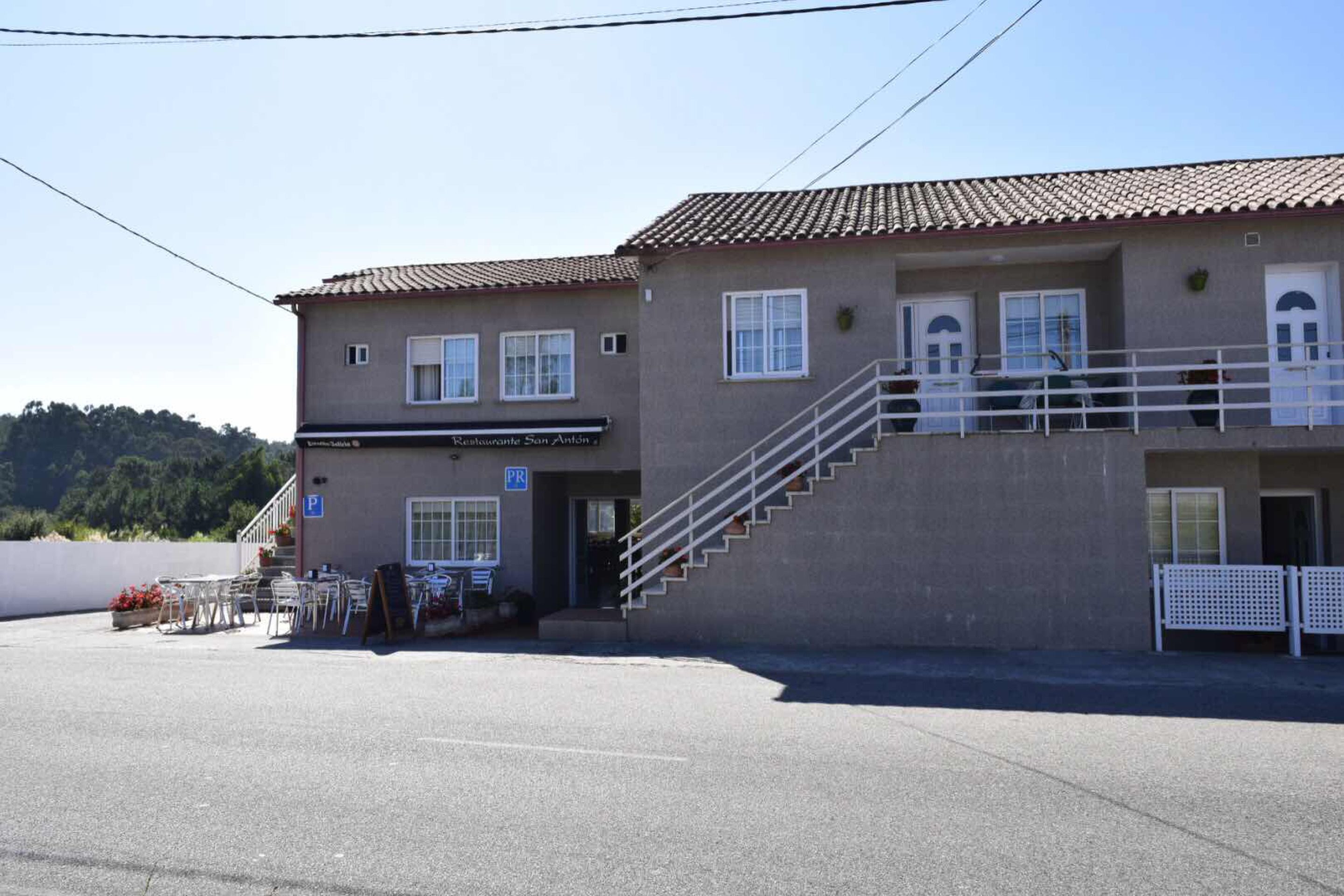 Fassade der Unterkunft