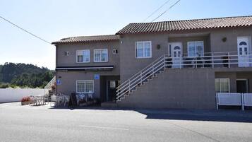 Voorkant van accommodatie