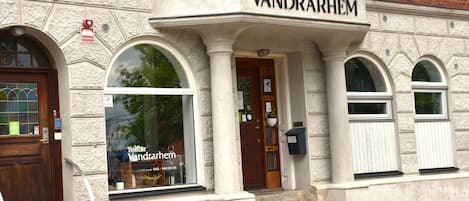 Façade de l’hébergement