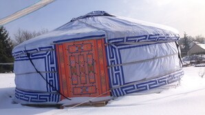 Telt (Yourte Mongole) | Utsikt fra overnattingsstedet