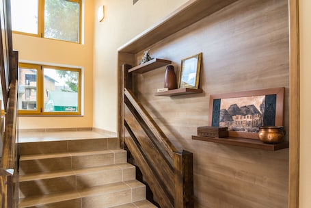 Staircase. Motel Orhideja