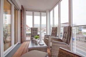 Appartement (W25, incl. end cleaning fee €91) | Balcon
