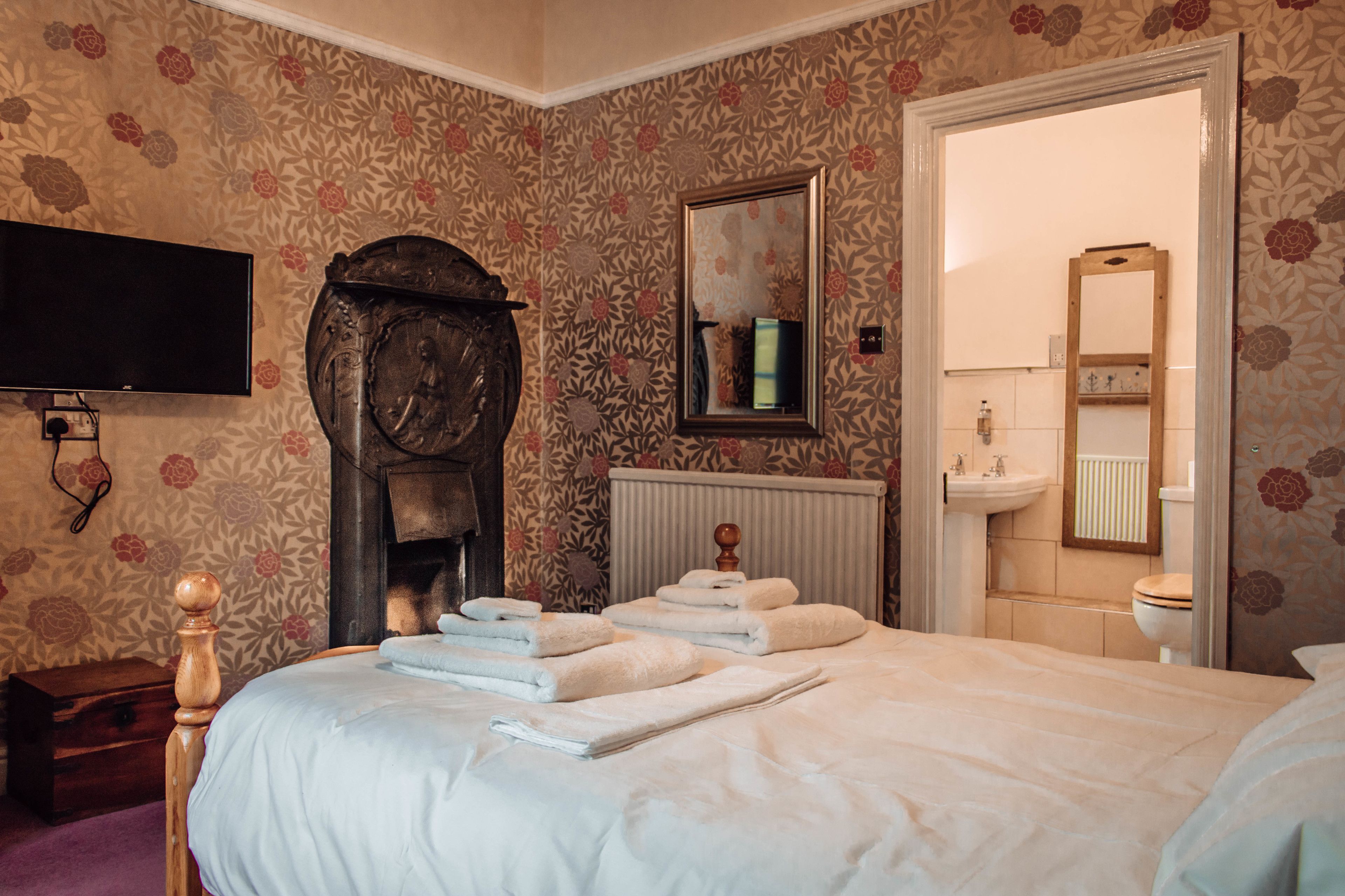 Phòng đôi, 1 giường đôi | Bộ trải giường bằng vải cotton Ai Cập, bộ đồ giường cao cấp 