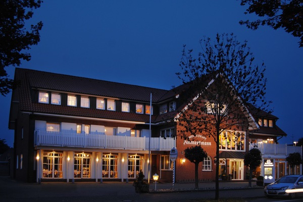 Front of property - evening/night