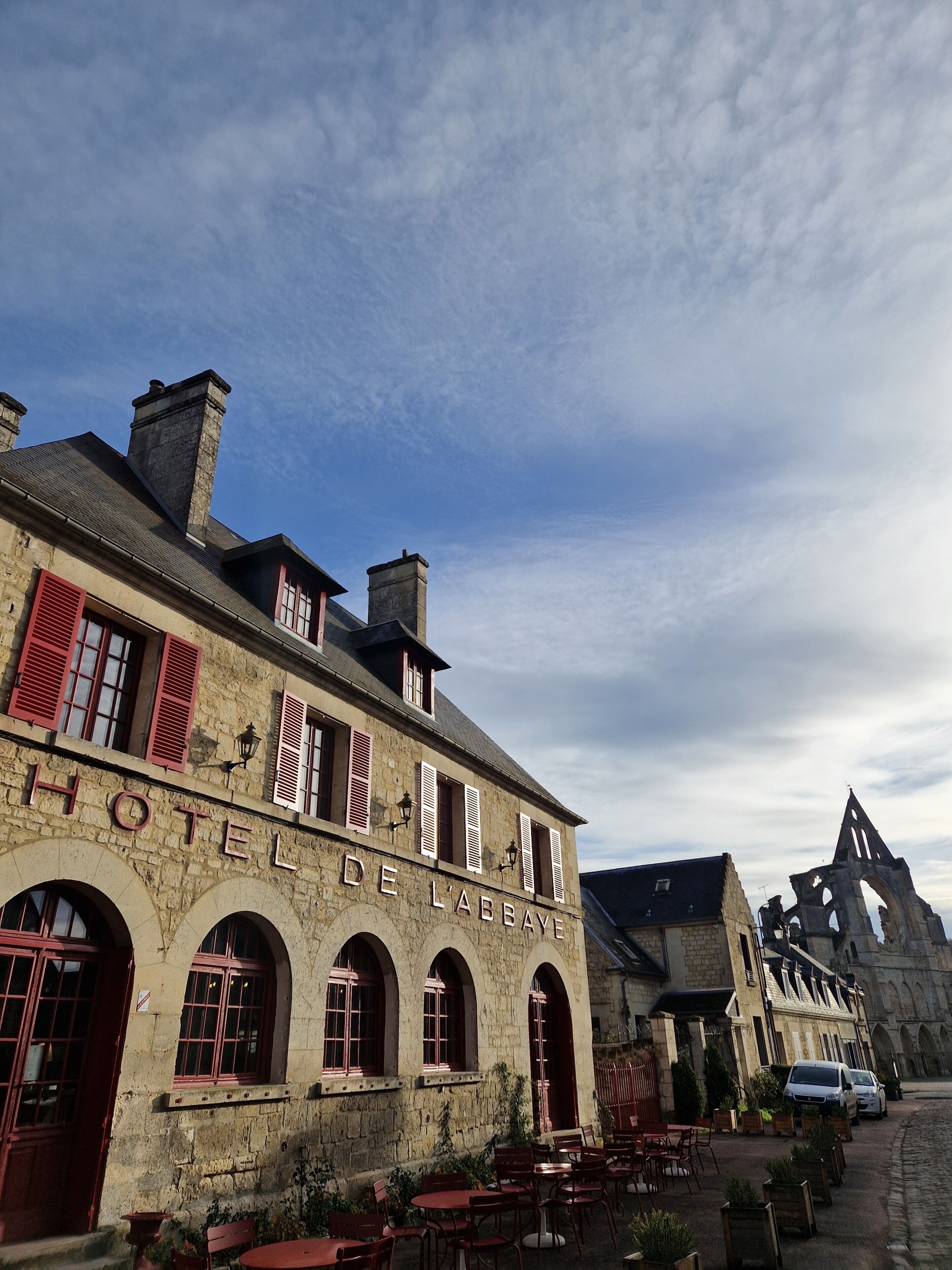 Façade de l’hébergement