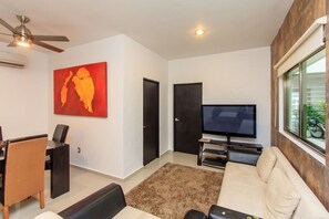 Apartment, 2 Bedrooms | Living area | Flat-screen TV