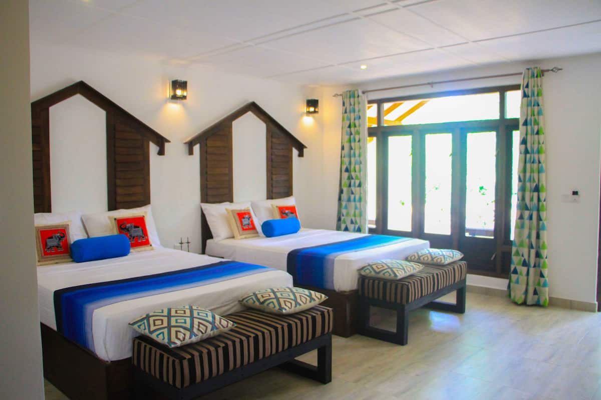 2 bedrooms, minibar, in-room safe, individually decorated