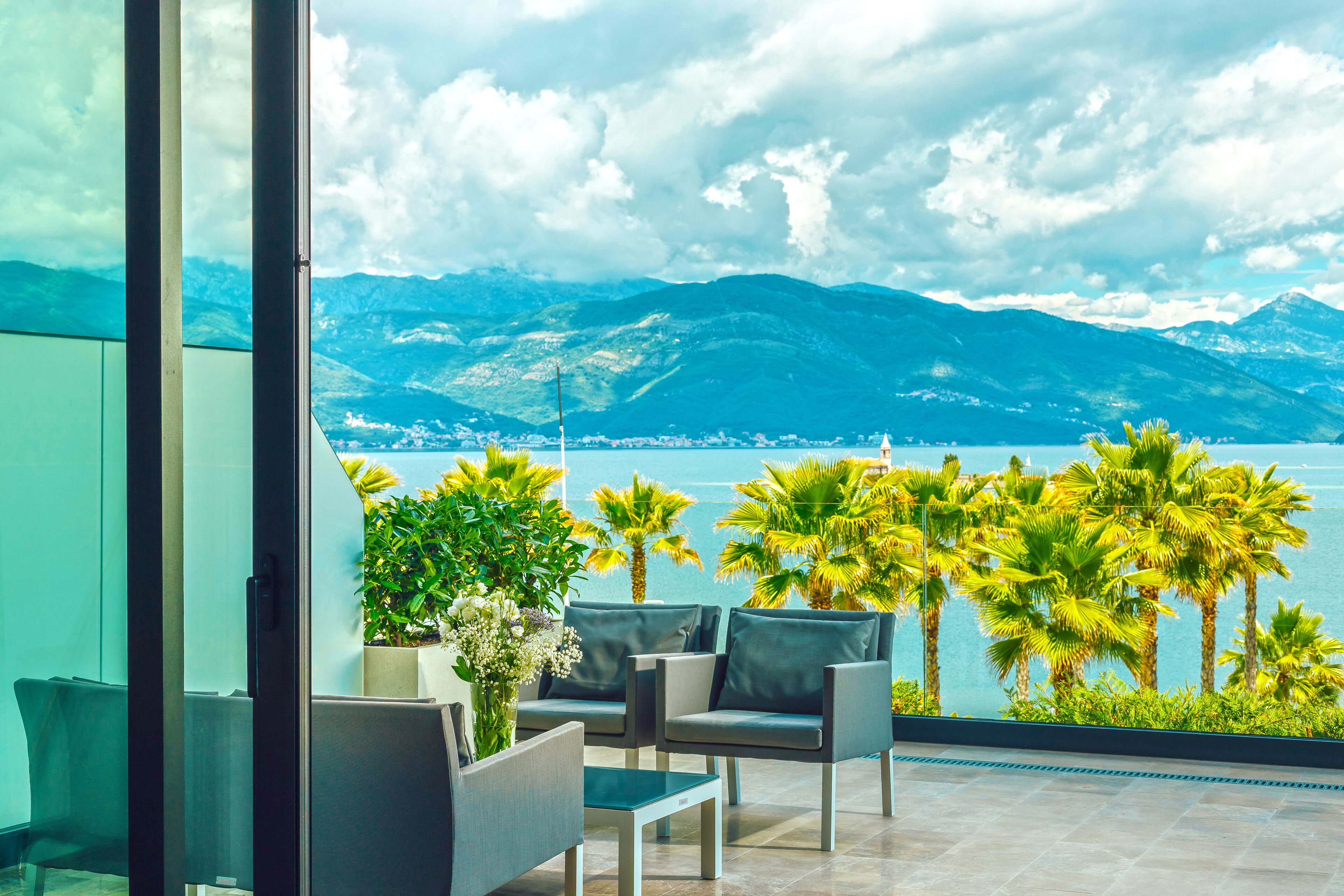 Vue depuis le balcon