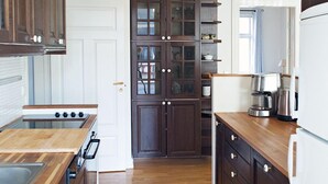 Apartment, 2 Bedrooms, Balcony (201) | Private kitchen - Brattagata Guesthouse Apartments (Reykjavik)