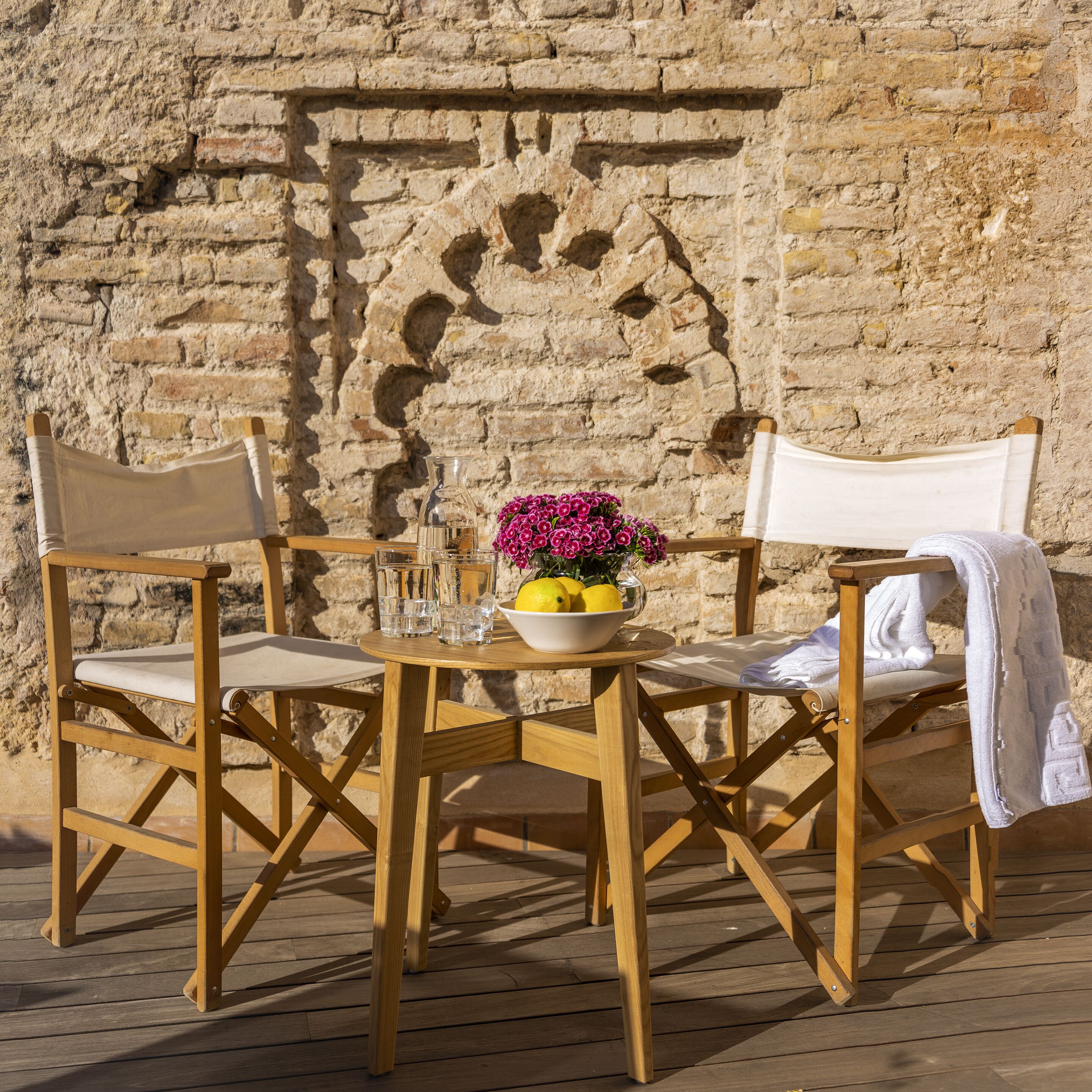 Terrasse sur le toit