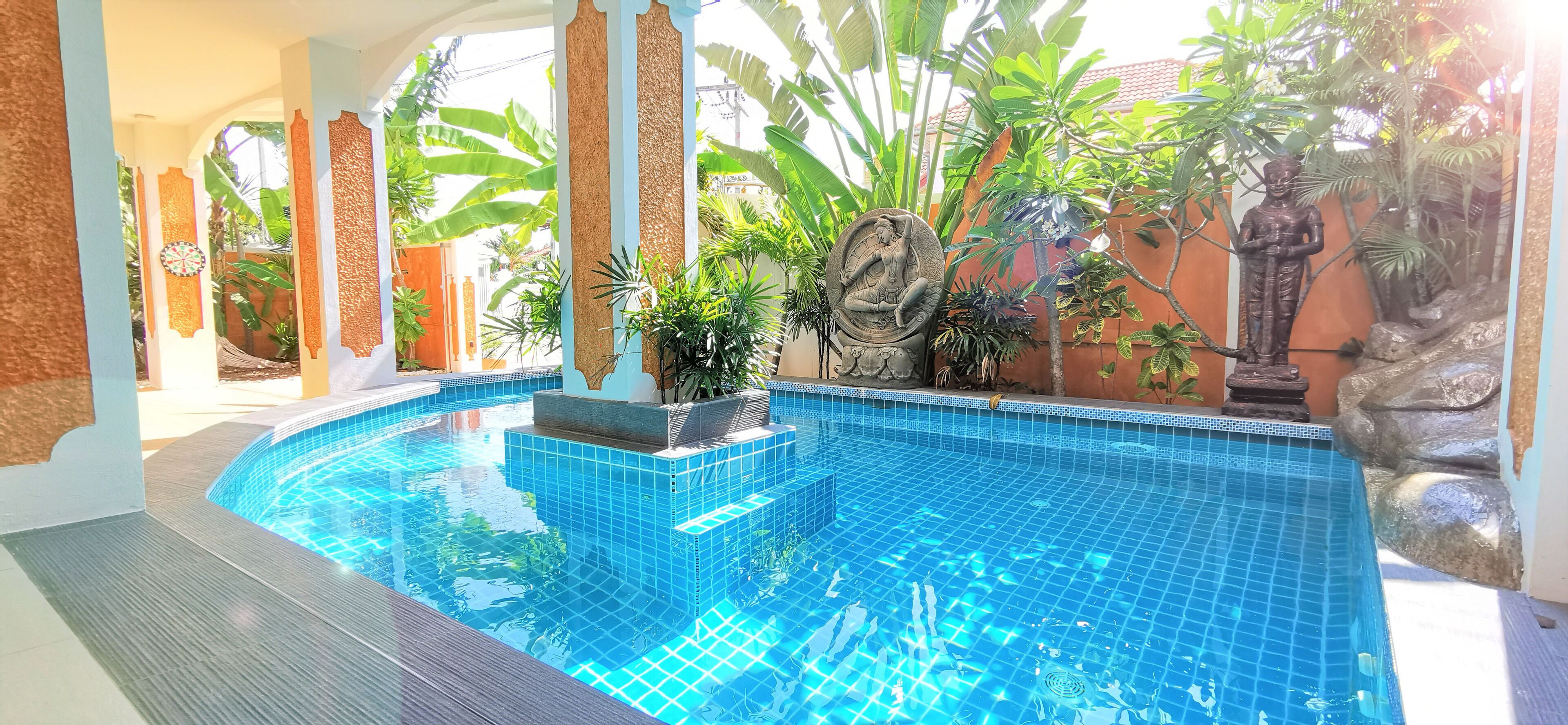 Luxury Private Pool Villa | Tina de hidromasaje privada