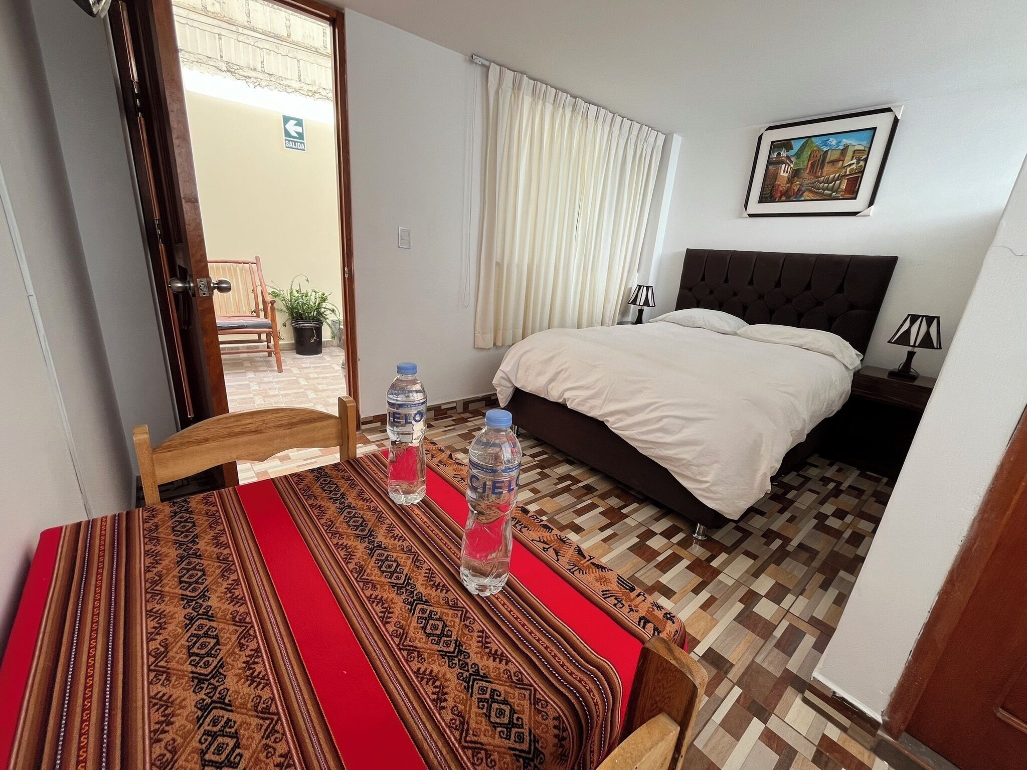 DOUBLE ROOM (Azucena) | Schreibtisch, Bügeleisen/Bügelbrett, kostenloses WLAN, Bettwäsche