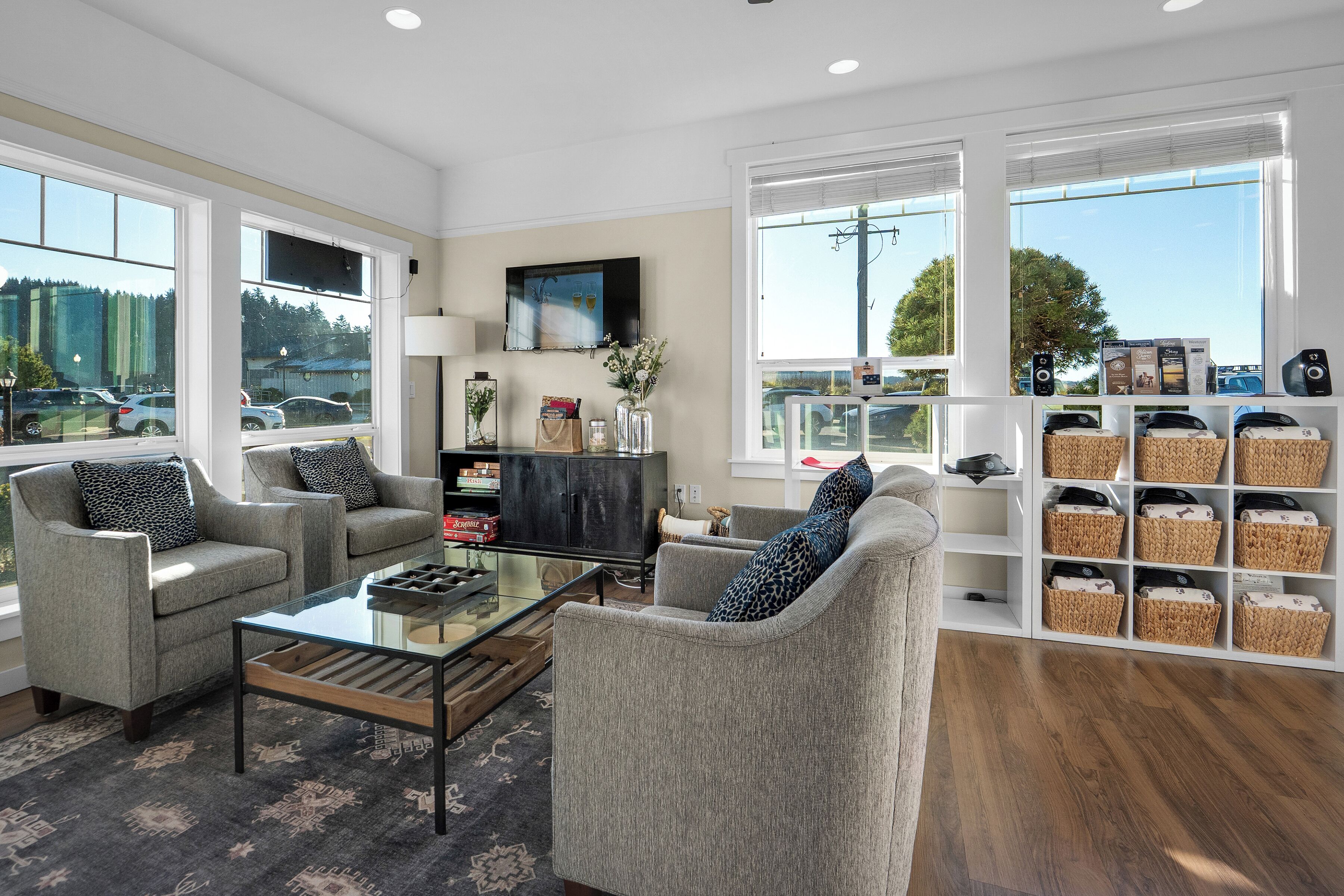 منطقة الجلوس في الردهة