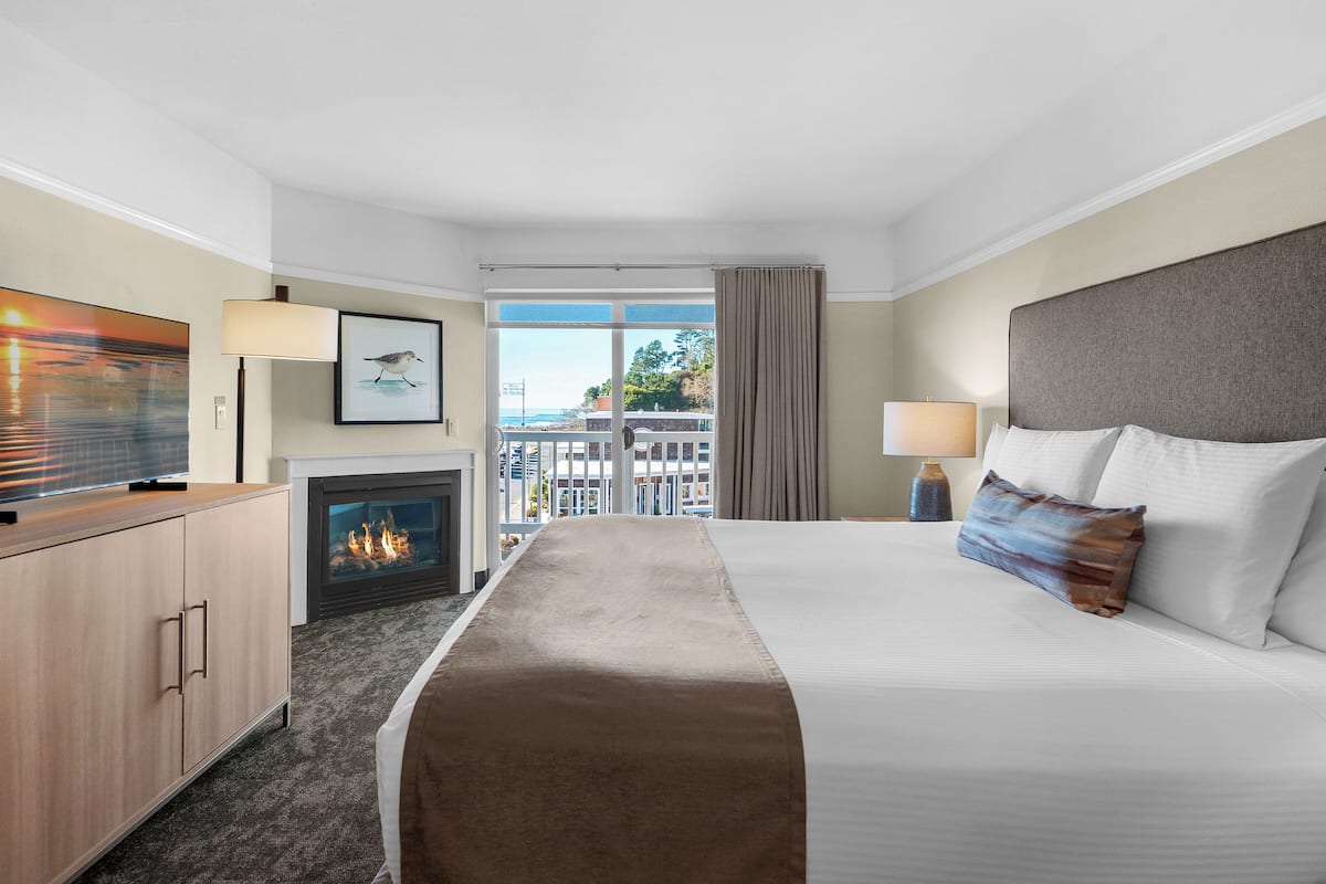 Deluxe-studiosviitti, 1 suuri parisänky, tupakointi kielletty | Pimennysverhot, silitysrauta/-lauta, ilmainen Wi-Fi, vuodevaatteet