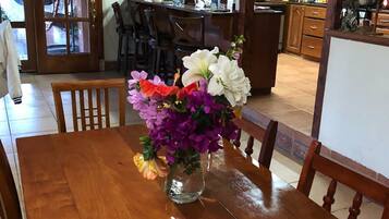 Daily cooked-to-order breakfast for a fee