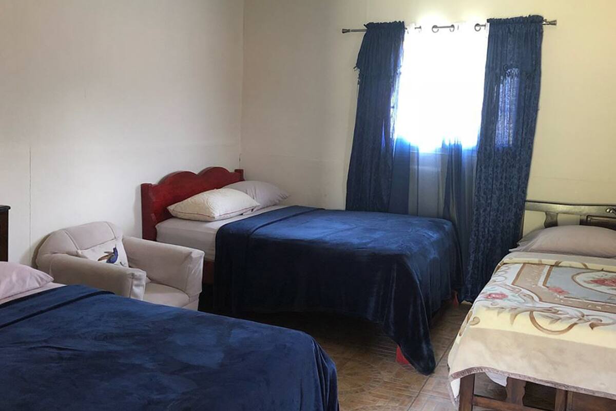 Bungalow Deluxe, varias camas, para no fumadores | Tabla de planchar con plancha y wifi gratis 