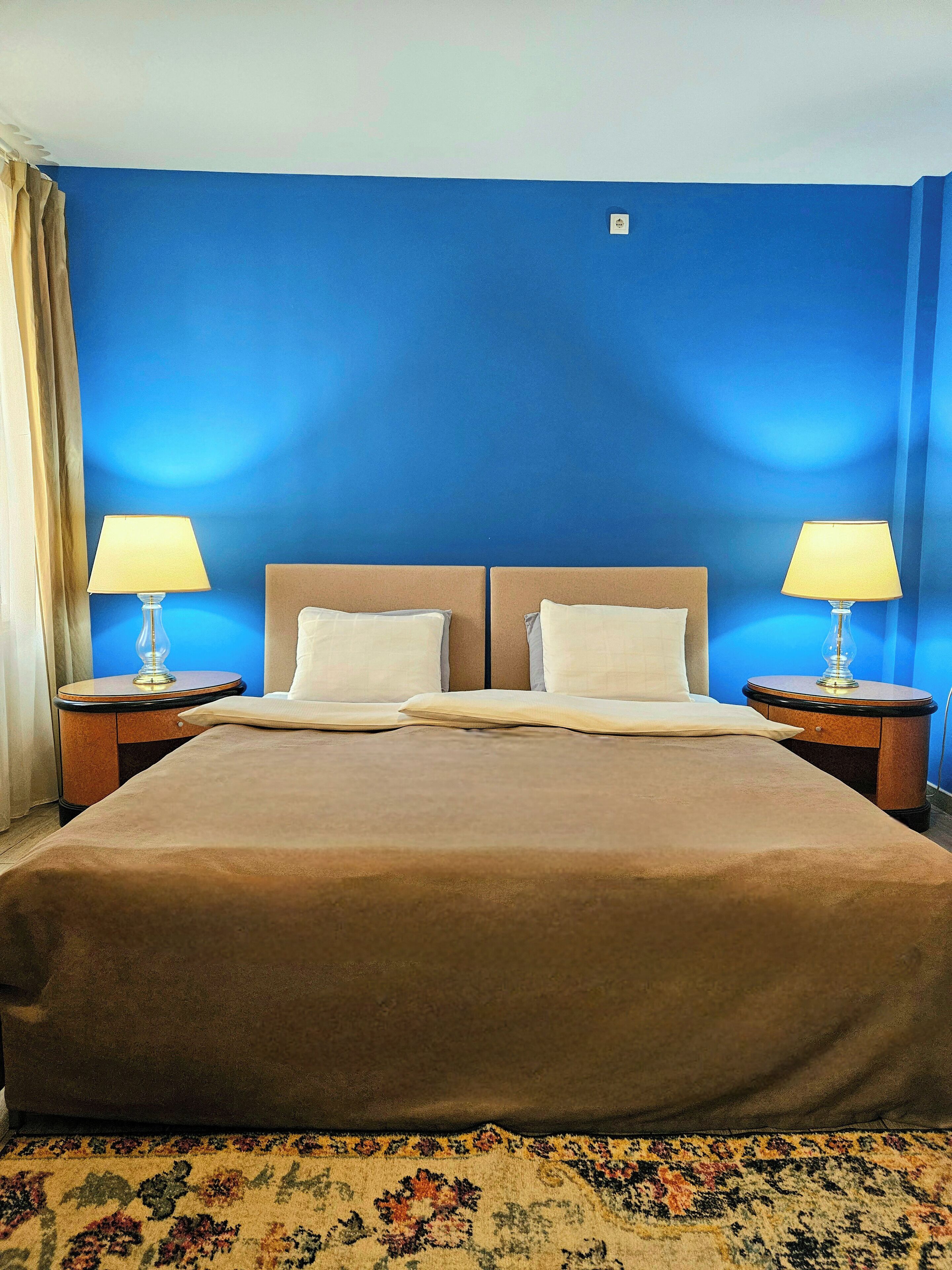 Habitació amb dos llits individuals superior (1) | Llençols de cotó egipci i roba de llit d'alta qualitat 