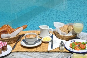 Kontinental frokost er inkludert hver dag