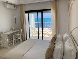 Deluxe Double Room, Non Smoking, Sea View (MISK ELLIL   ) | 5 bedrooms, premium bedding, minibar, in-room safe - Dar Corniche La Marsa - Adults Only (La Marsa)