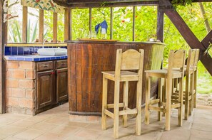 Family Suite, Multiple Beds, Non Smoking | Private kitchen - Redwood Beach Resort (El Viejo)