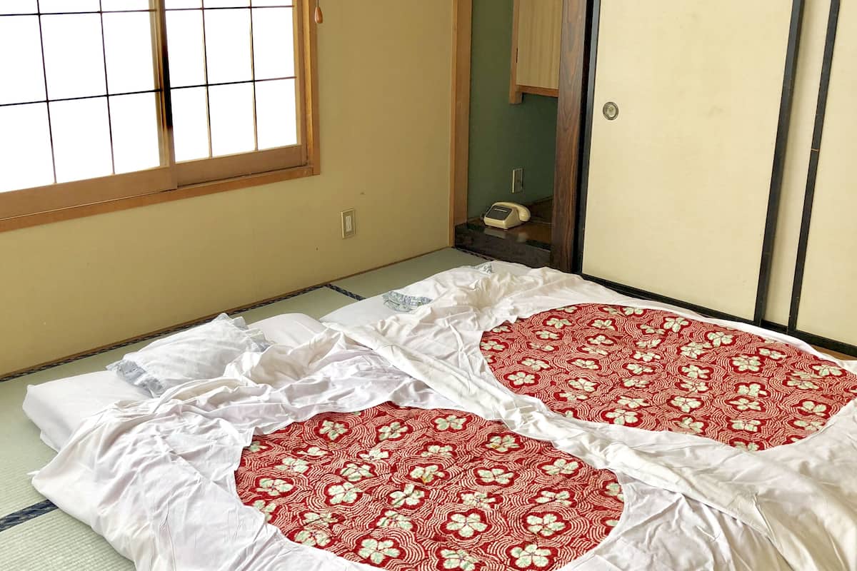 Camera Tradizionale con 2 letti singoli, bagno condiviso (Japanese Style) | Wi-Fi gratuito