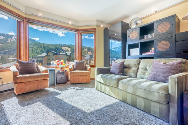 TV - Amazing Views, free wifi, free parking. Telemark Lodge studio with style (Copper Mountain)