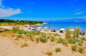 Beach - Villa di Giovanni -  Villa Rental in Peritheia, Corfu, Greece (Peritheia)