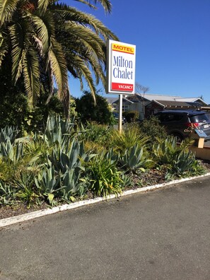 Fassade der Unterkunft