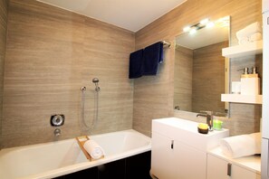 Badewanne, Handtücher