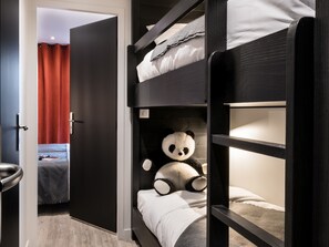 2 bedrooms, iron/ironing board, travel crib, WiFi