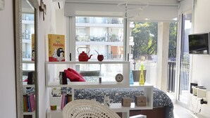 Appartement Exécutif, 1 lit double, non-fumeur, salle de bains privée | Équipements de la chambre