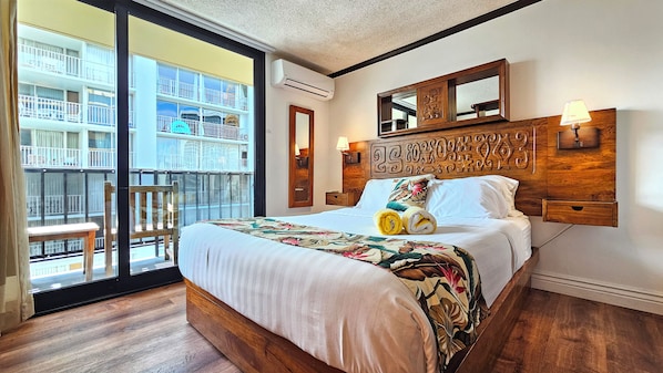 Bureau, fer et planche Ă repasser, Wi-Fi, draps fournis