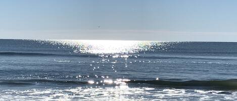 Plage à proximité, chaises longues