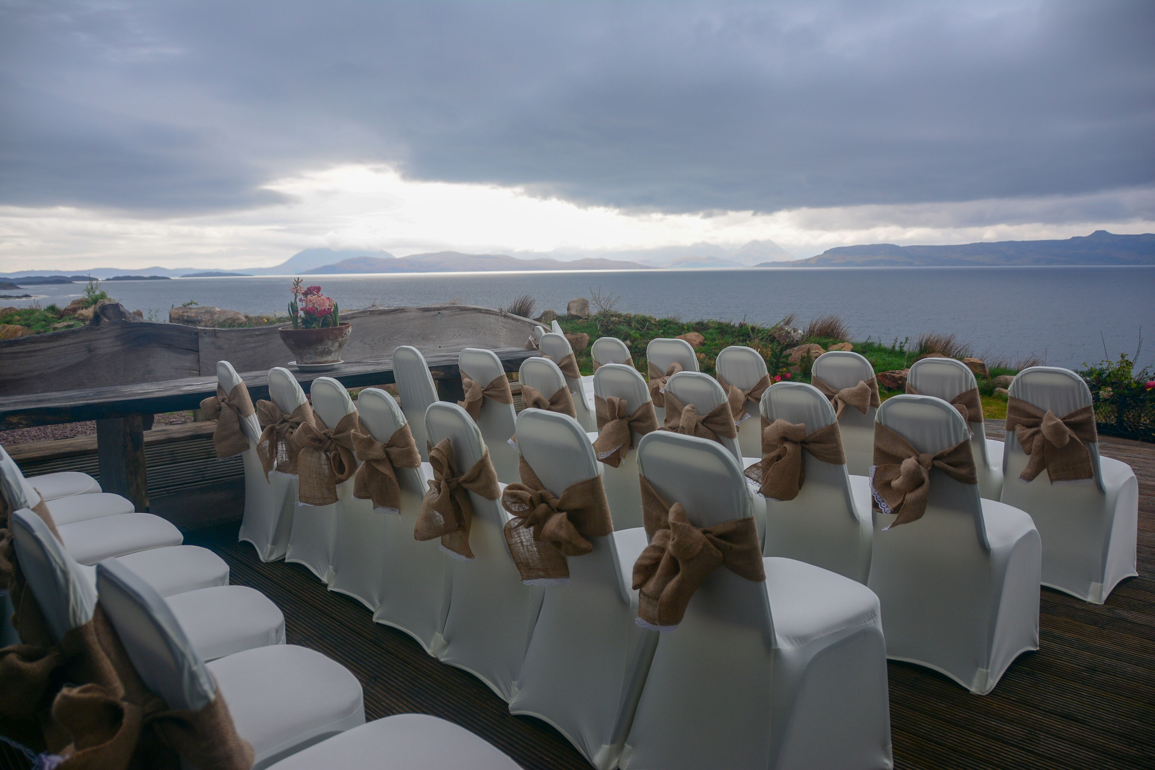 Vista desde la propiedad