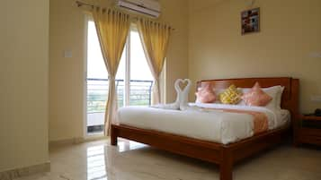 One BHK Apartment  | 7 bedrooms, Egyptian cotton sheets, premium bedding, down comforters