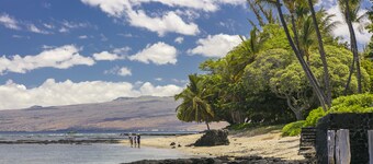 ʻOhana Hale i Puako! Fantastisk utsikt over Mauna Kea, skritt til stranden, privat.