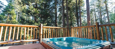 Baignoire à remous extérieure