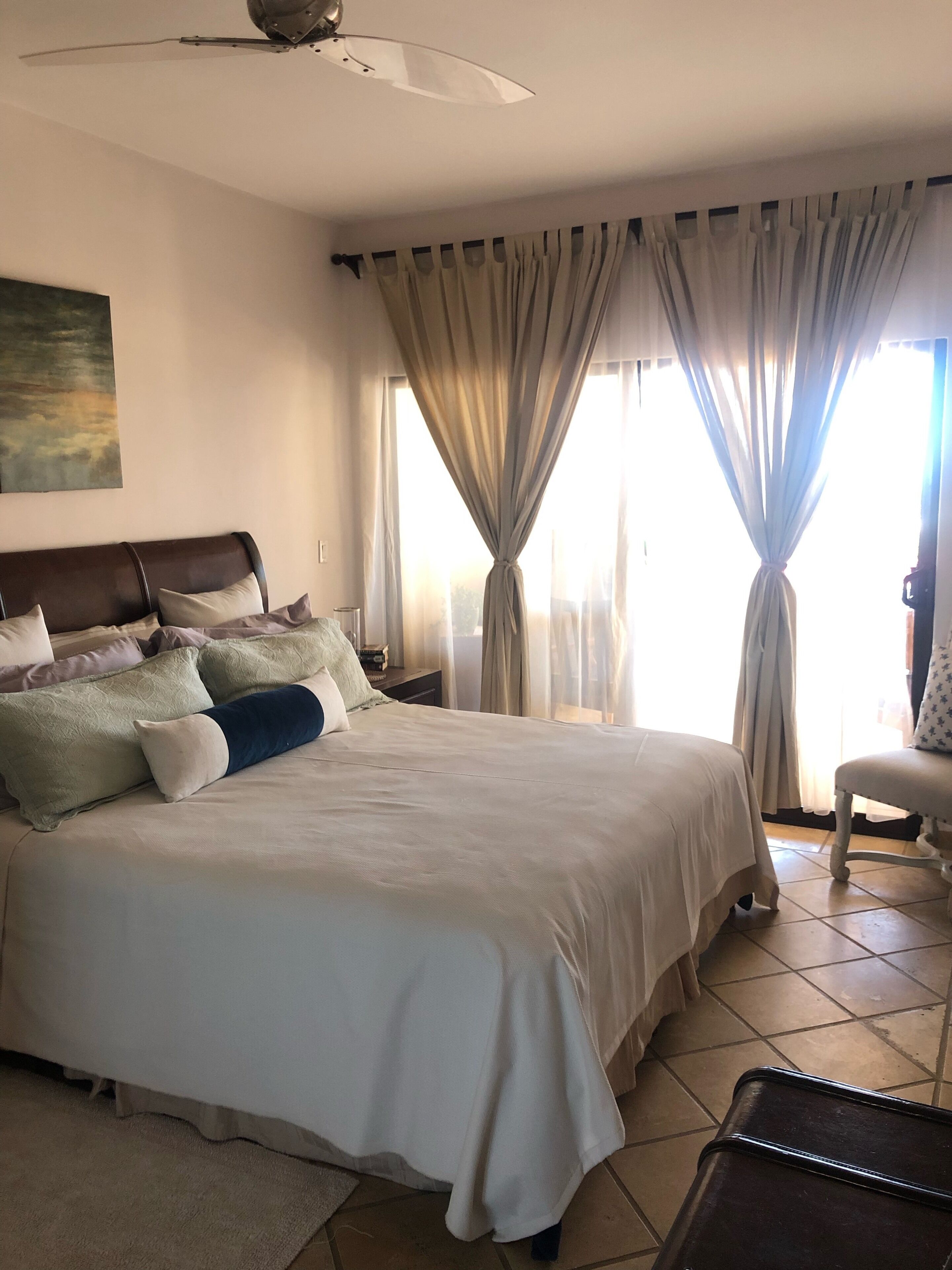 2 bedrooms, in-room safe, iron/ironing board, WiFi