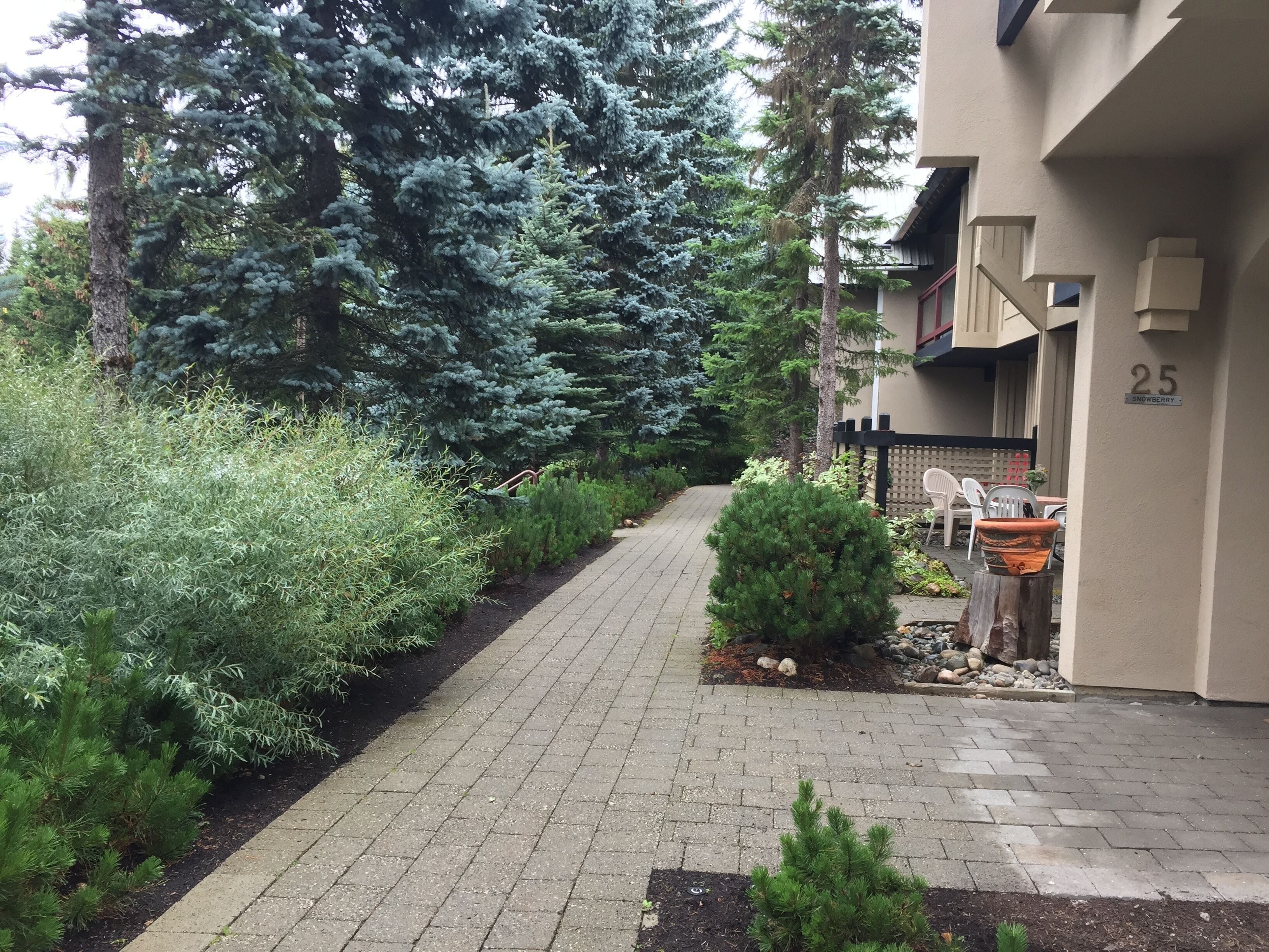 Enceinte de l’hébergement