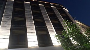 Front of property – evening/night