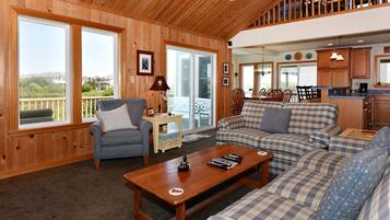 TV, DVD player, table tennis, books