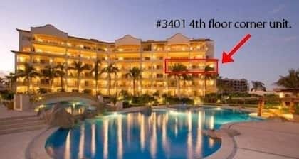 Frente a la playa Mañanitas 2 dormitorios condominio w / espectaculares vistas! ¡WiFi gratis y Netflix!